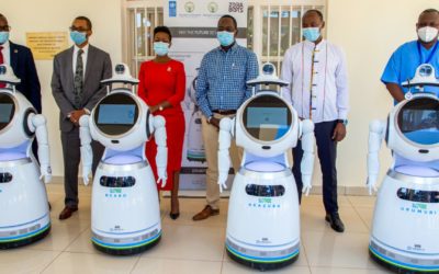 SUENA EL TAM TAM: ROBOTS ANTI-EPIDEMIA AYUDAN A COMBATIR LA COVID-19 EN RWANDA