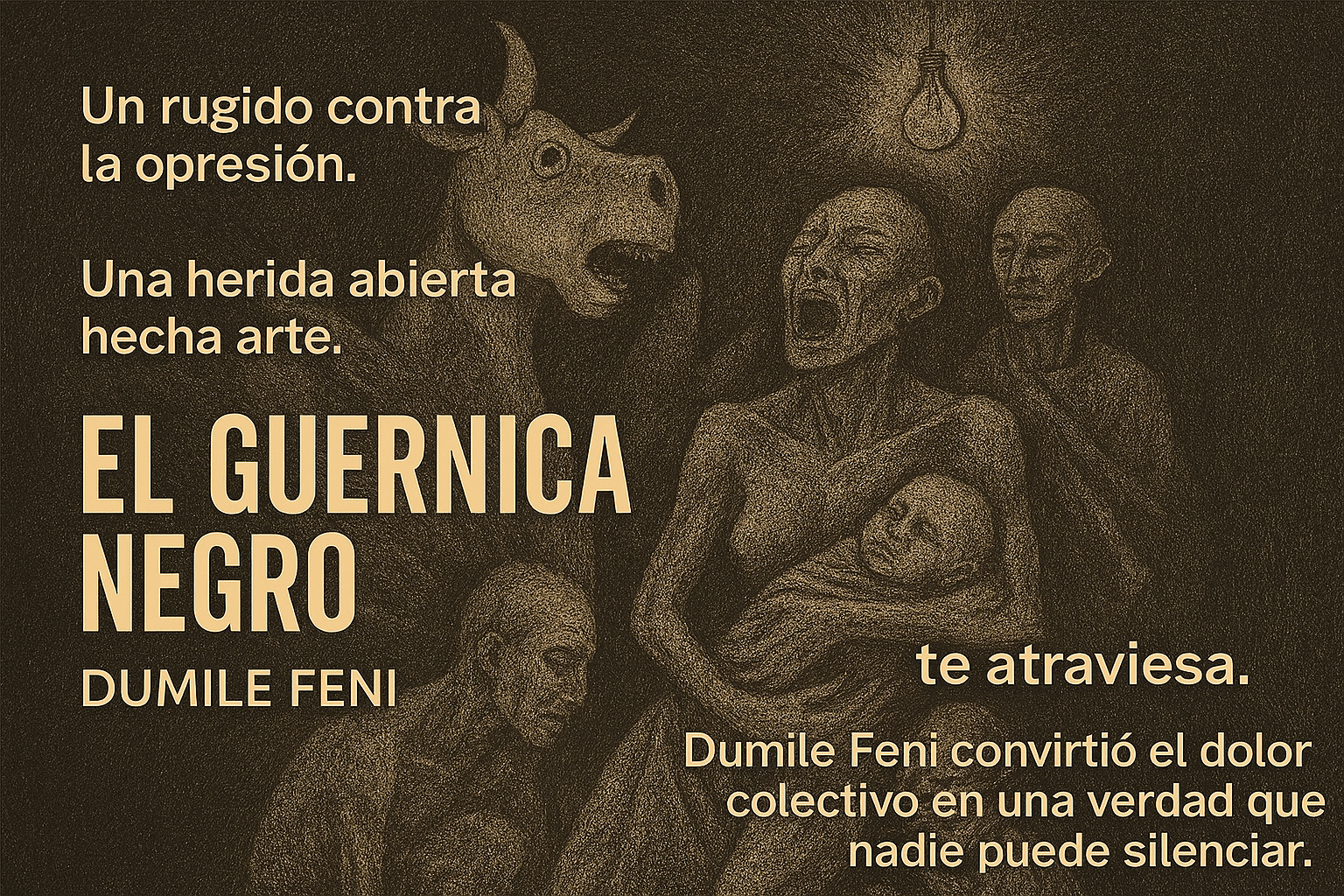 SUENA EL TAM TAM: EL GUERNICA NEGRO